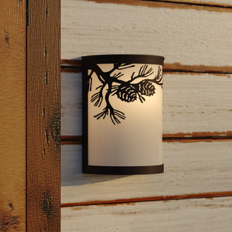 Douglas 8-in. W Indoor-Outdoor Wall Light Warm Bronze (51|T0796)