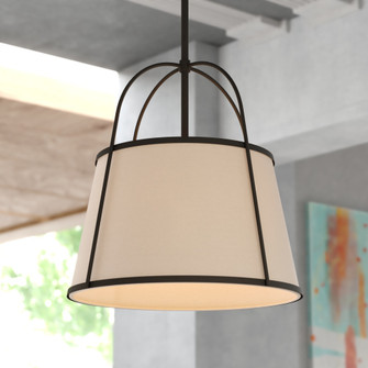 Marion 15-in. 1 Light Pendant Matte Black (51|P0436)