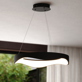 Bowen 20.5-in. W LED Chandelier Textured Black (51|H0310)