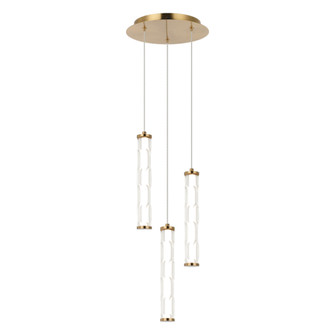 Ripley Aged Gold Brass Pendant (3605|C31803AG)