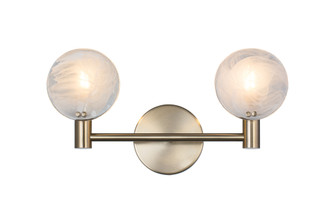 Cloudburst Champagne Gold Wall Sconce (3605|W33802CG)
