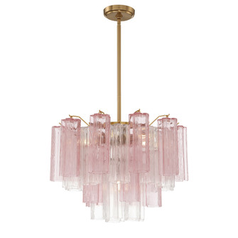 Addis 19.75'' Aged Brass Chandelier (205|ADD-306-AG-SP)