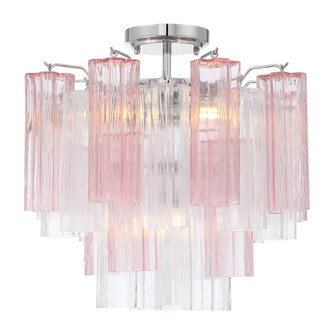 Addis 17.75'' Polished Chrome Semi Flush Mount (205|ADD-300-CH-SP_CEILING)