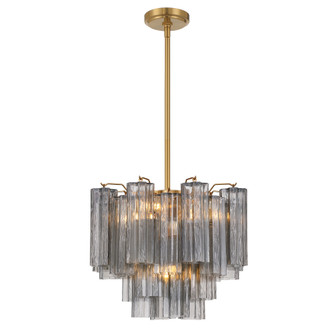 Addis 17.75'' Aged Brass Chandelier (205|ADD-300-AG-SM)