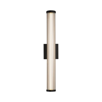 Golden Lighting Rodara Integrated LED 24in Outdoor Wall in Matte Black (36|5590-OWL24 BLK)