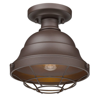 Golden Lighting Bartlett 1-light Outdoor Ceiling in Textured Bronze (36|7316-OSF TBZ)
