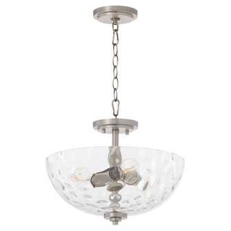 ADAMS 15'' CLEAR/HAMMERED DUAL MOUNT - STN (83|2800-15-265)