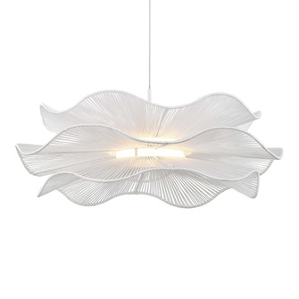 Wry Lighting Whisper Integrated LED Pendant in Matte White (36|6300-24 WHT)