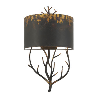 Wry Lighting Arboreal 2-light Wall Sconce in Antique Black Iron (36|4500-WSC ABI)