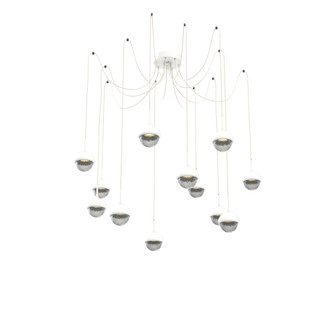 Cabochon Round 12pc Swag Multi-Pendant (1289|SCB0093-12-WI-S-C01-L3-MS)