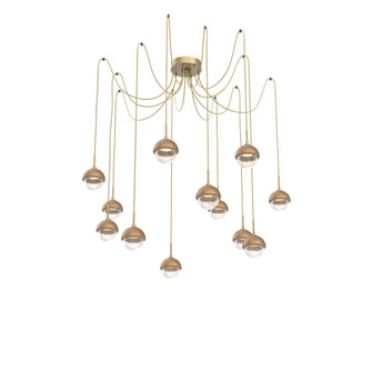 Cabochon Round 12pc Swag Multi-Pendant (1289|SCB0093-12-GB-C-C01-L1-NB)