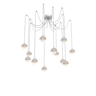 Cabochon Round 12pc Swag Multi-Pendant (1289|SCB0093-12-CS-WL-C01-L3-BS)