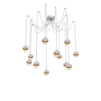 Cabochon Round 12pc Swag Multi-Pendant (1289|SCB0093-12-CS-A-C01-L1-BS)