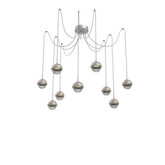 Cabochon Round 9pc Swag Multi-Pendant (1289|SCB0093-09-CS-S-C01-L3-BS)