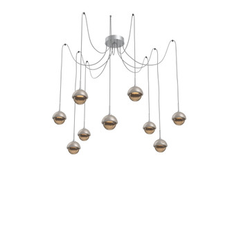 Cabochon Round 9pc Swag Multi-Pendant (1289|SCB0093-09-CS-B-C01-L1-BS)