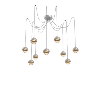 Cabochon Round 9pc Swag Multi-Pendant (1289|SCB0093-09-CS-A-C01-L1-BS)