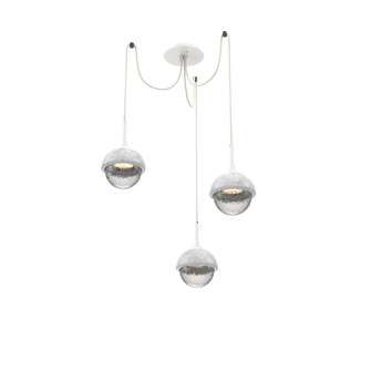 Cabochon Round 3pc Swag Multi-Pendant (1289|SCB0093-03-WI-C-C01-L1-WM)