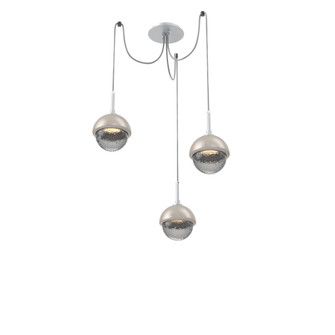 Cabochon Round 3pc Swag Multi-Pendant (1289|SCB0093-03-CS-S-C01-L3-BS)