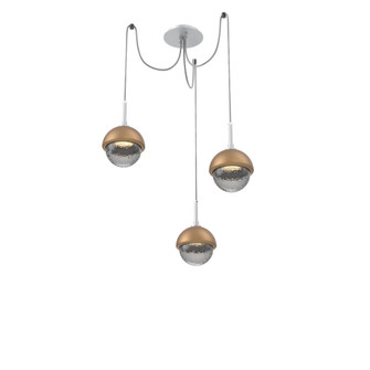 Cabochon Round 3pc Swag Multi-Pendant (1289|SCB0093-03-CS-S-C01-L1-NB)