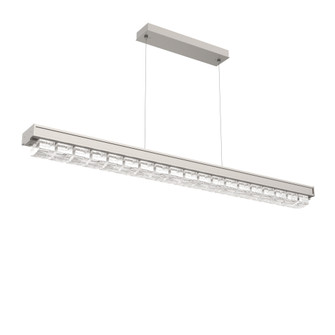 Tessera 60-Inch Linear Chandelier (1289|PLB0100-60-BS-TW-CA1-L1-000)