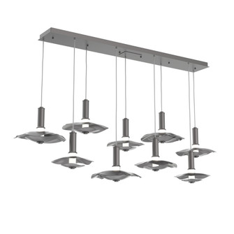 Cumulus Linear 9pc Multi-Pendant (1289|PLB0099-09-GP-00-C01-L3-MI)