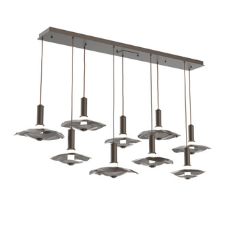 Cumulus Linear 9pc Multi-Pendant (1289|PLB0099-09-FB-00-C01-L3-MI)