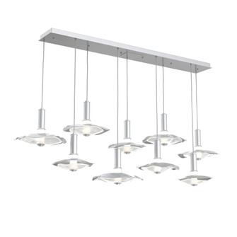 Cumulus Linear 9pc Multi-Pendant (1289|PLB0099-09-CS-00-C01-L3-CG)