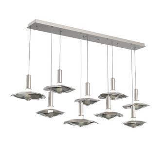 Cumulus Linear 9pc Multi-Pendant (1289|PLB0099-09-BS-00-C01-L3-SG)