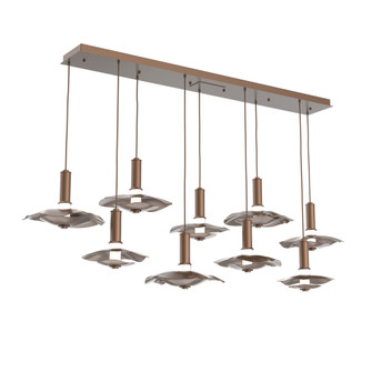 Cumulus Linear 9pc Multi-Pendant (1289|PLB0099-09-BB-00-C01-L3-MI)