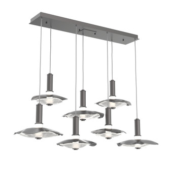 Cumulus Linear 7pc Multi-Pendant (1289|PLB0099-07-GP-00-C01-L3-CG)