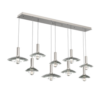 Cirrus Linear 9pc Multi-Pendant (1289|PLB0098-09-BS-SG-C01-L3)