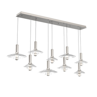 Cirrus Linear 9pc Multi-Pendant (1289|PLB0098-09-BS-CG-C01-L3)