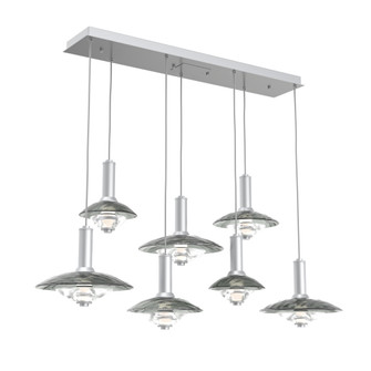 Cirrus Linear 7pc Multi-Pendant (1289|PLB0098-07-CS-SG-C01-L3)