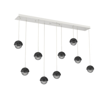 Cabochon Linear 9pc Multi-Pendant (1289|PLB0093-09-WI-S-C01-L3-BM)