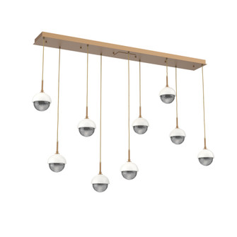 Cabochon Linear 9pc Multi-Pendant (1289|PLB0093-09-NB-S-C01-L1-WI)