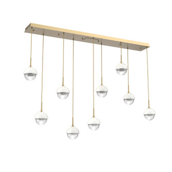 Cabochon Linear 9pc Multi-Pendant (1289|PLB0093-09-GB-C-C01-L1-WI)