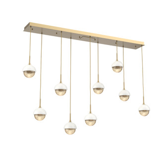 Cabochon Linear 9pc Multi-Pendant (1289|PLB0093-09-GB-A-C01-L1-WI)