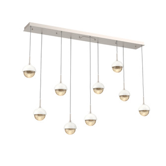 Cabochon Linear 9pc Multi-Pendant (1289|PLB0093-09-BS-A-C01-L3-WI)