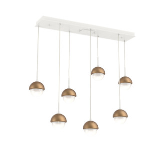 Cabochon Linear 7pc Multi-Pendant (1289|PLB0093-07-WI-WL-C01-L3-NB)