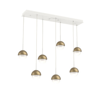 Cabochon Linear 7pc Multi-Pendant (1289|PLB0093-07-WI-WL-C01-L3-GB)