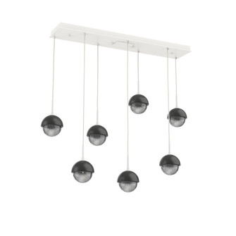 Cabochon Linear 7pc Multi-Pendant (1289|PLB0093-07-WI-S-C01-L1-MB)