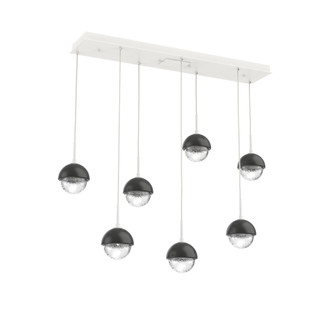 Cabochon Linear 7pc Multi-Pendant (1289|PLB0093-07-WI-C-C01-L3-MB)