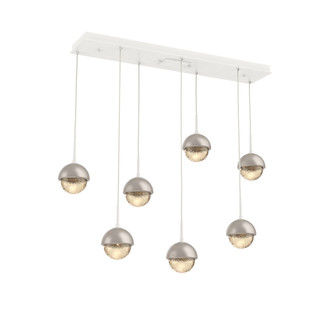 Cabochon Linear 7pc Multi-Pendant (1289|PLB0093-07-WI-A-C01-L1-BS)