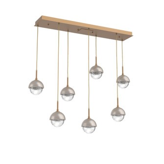 Cabochon Linear 7pc Multi-Pendant (1289|PLB0093-07-NB-C-C01-L3-BS)