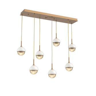 Cabochon Linear 7pc Multi-Pendant (1289|PLB0093-07-NB-A-C01-L3-WI)