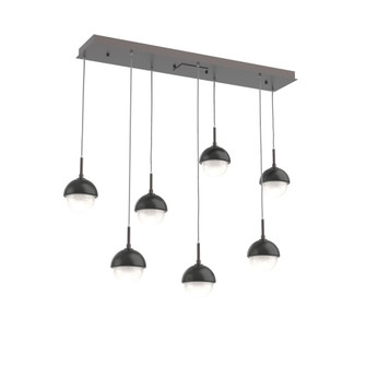 Cabochon Linear 7pc Multi-Pendant (1289|PLB0093-07-GP-WL-C01-L3-MB)