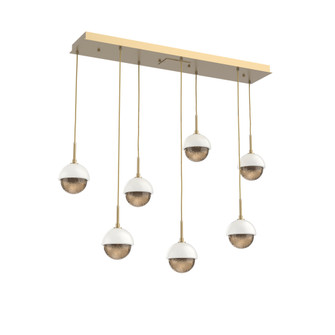 Cabochon Linear 7pc Multi-Pendant (1289|PLB0093-07-GB-B-C01-L3-WI)