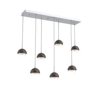 Cabochon Linear 7pc Multi-Pendant (1289|PLB0093-07-CS-WL-C01-L3-FB)