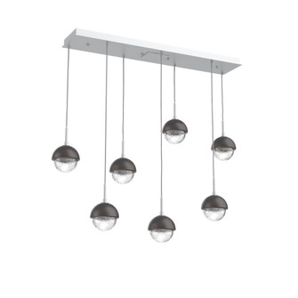 Cabochon Linear 7pc Multi-Pendant (1289|PLB0093-07-CS-C-C01-L3-GP)