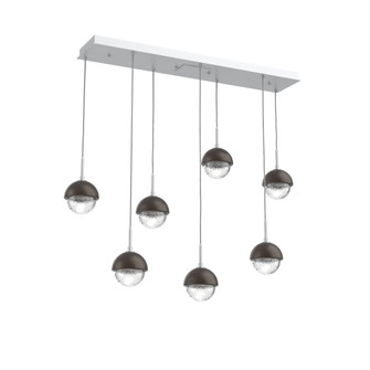 Cabochon Linear 7pc Multi-Pendant (1289|PLB0093-07-CS-C-C01-L3-FB)